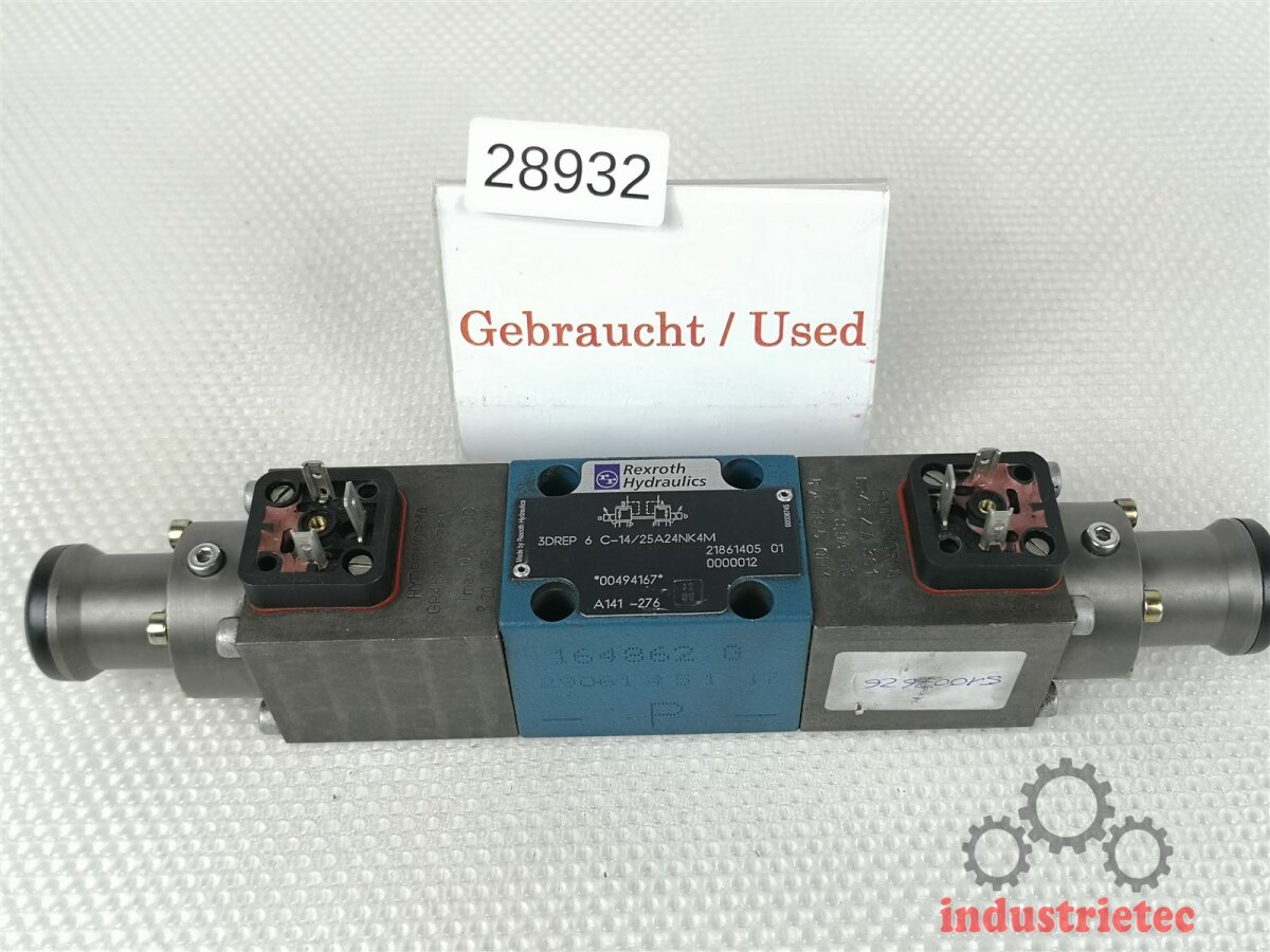 Rexroth 3DREP 6 C 14 25A24NK4M Hydraulikventil Ventil 999 00