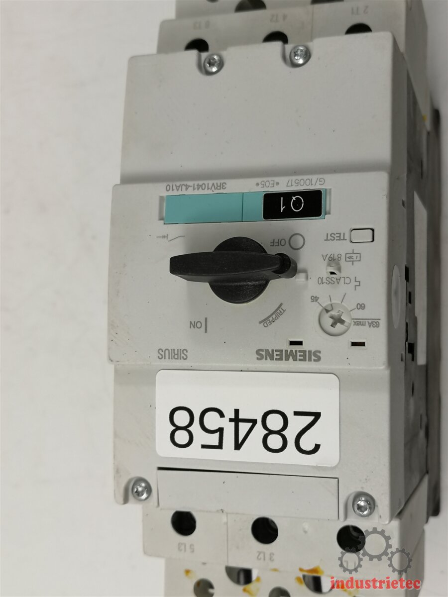 SIEMENS SIRIUS 3RV1041 4JA10 Leistungsschalter 3RV10414JA10 40 00