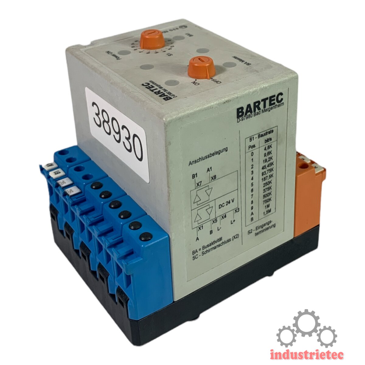 Bartec Wpk E Profibus Koppler Rs