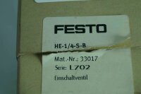 FESTO HE-1/4-S-B Ventil 33017 Einschaltventil
