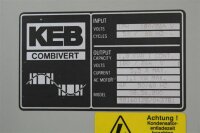 KEB Combivert 08.56.200   1,1 kW Frequenzumrichter 0856200 1,8 KVA