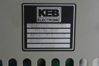 KEB Combivert 08.56.200   1,1 kW Frequenzumrichter 0856200 1,8 KVA