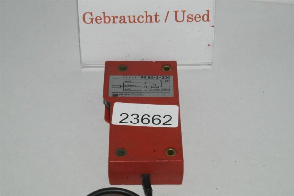 Leuze electronic RK 80/2-200 Reflexionslichtschranke RK80/2-200 50603