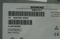 Siemens SIMADYN D 6DD1681-0GK0 Interface Module SU13