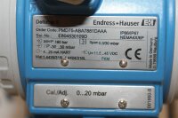 Endress + Hauser Deltabar S PMD75-ABA7881DAAA Transmitter  top