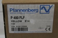 Pfannenberg P400 FLF Signalleuchte  Blinkleuchte Blinklicht  21341153000 gelb