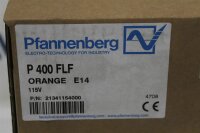 Pfannenberg P400 FLF Signalleuchte orange  Blinkleuchte Blinklicht  21341154000