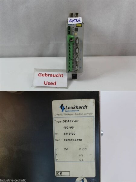 Leukhardt DEASY-IG 100/00  6219120 USED