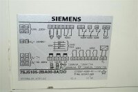 Siemens 7SJ5105-2BA00-0A/DD  GEBRAUCHT 7SJ5105