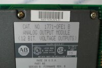 Allen Bradley 1771-OFE1 Analog Output Module