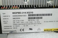 Berger lahr WDPM3-314 WDPM3314 WDPM3-314.93210 SIG POSITEC