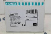Siemens 3NW7 353 Zylindersicherungssockel cylindrical fuses 3NW7353