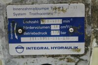 Integral Hydralik PT 2-10 Innenzahnradpumpe  Pumpe PT210 hydraulikpumpe 175 bar