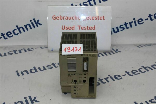 Siemens Simatic S5  6ES5 100-8MA01     6ES5100-8MA01