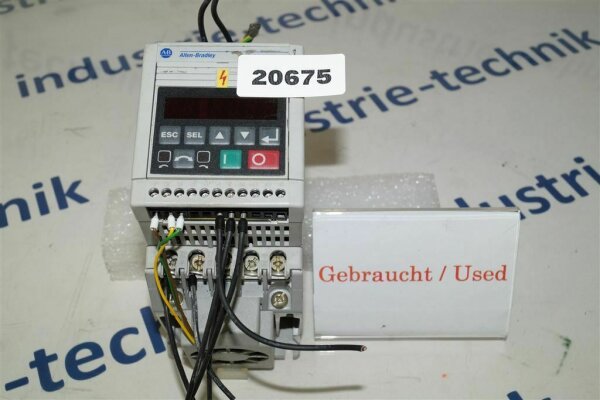 Allen Bradley CAT 160-BA03NSF1 Frequenzumrichter 0,75 KW