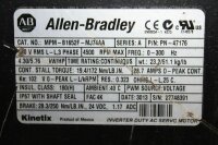 Allen Bradley MPM-B1652F-MJ74AA Servomotor MPMB1652FMJ74AA