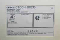 OMRON C200H-OD215 Output Unit