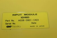 FANUC A03B-0801-C012 I/0 Base Unit  RC01C 0D16H 1D16D  KOMPLETT