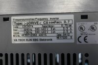 VA TECH pDRIVE CX comPact Frequenzumrichter 0,75 kW