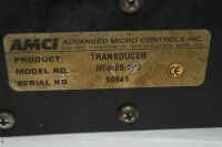 AMCI HTT-20-100 Transducer HTT20100