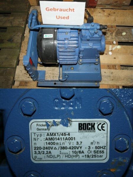 Bock AMX1 45-4  Verdichter Kühlkompressor
