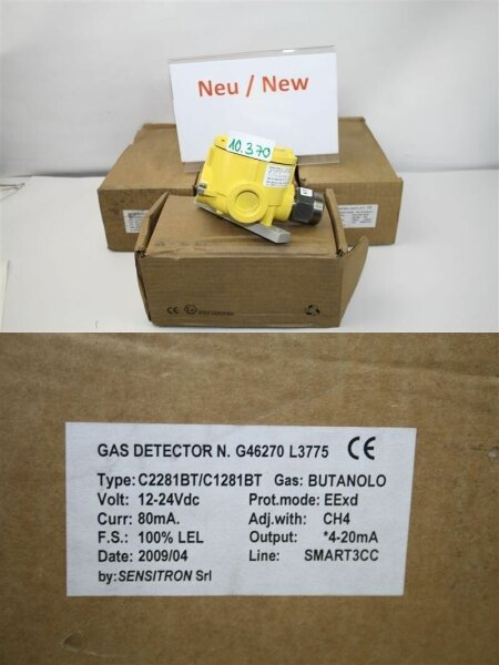 sensitron Gas Detector C2281BTC1281BT GAS  BUTANOLO