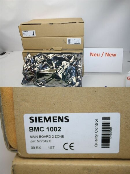 SIEMENS BMC 1002 Fire detection control units