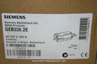 siemens GeB336.2E  AC 230 V , 440 N Luftklappen Drehantrieb HVAC Products