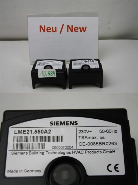 SIEMENS LME21.550A2  LANDIS & STAEFA HVAC LME21550A2   NEU