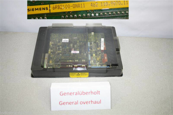 Siemens 6RB2100-0NA11 Simodrive 610  generalüberholt