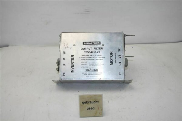 schaffner fs5047-8-29    netzfilter