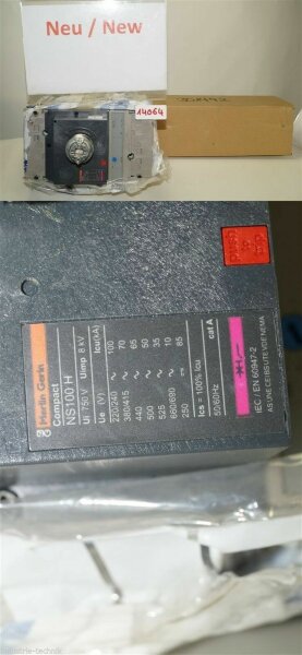 Merlin Gerin Compact NS100 H  100A leistungsschalter circuit breaker