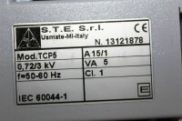 S.T.E. TCP5 Niederspannungswandler 13121878  0,72/3 kV  VA 5  A 15/1