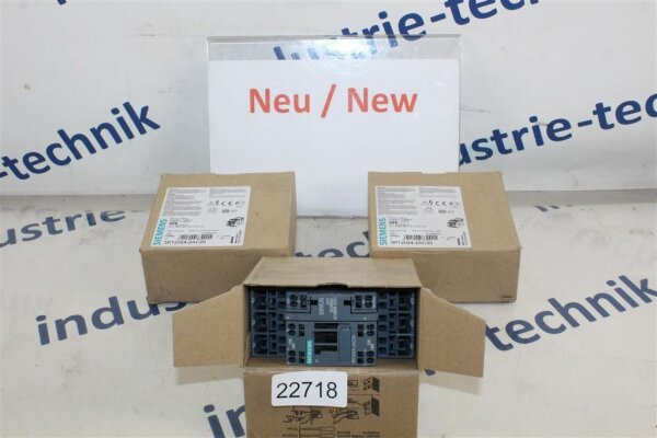 SIEMENS SIRIUS 3RT2024-2AC20 schütz   contactor 24V AC-3    5,5kw  neu