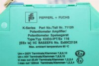 Pepperl + Fuchs KHD3-IPTEx 116 Potentiometer Verstärker Polentiometer Amplifier
