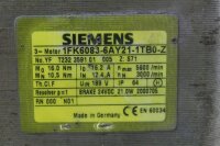 Siemens 1FK6083-6AY21-1TB0-Z Servomotor 1FK60836AY211TB0Z stecker beschädigt