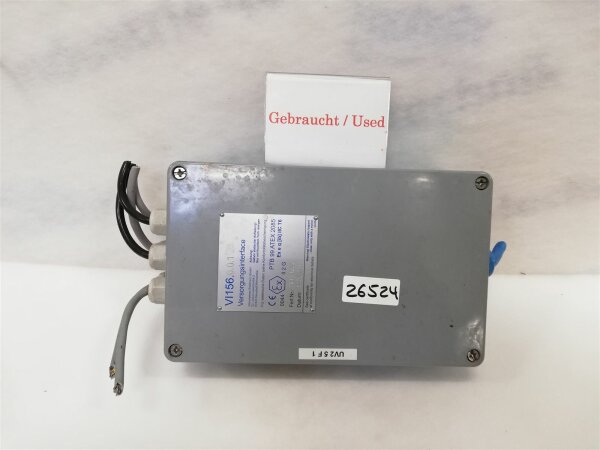 Gönnheimer Elektronik VI156.0.0.1 Versorgungsinterface PTB 99 ATEX 2085