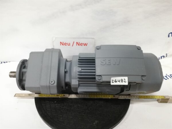 SEW 0,75 kW 92 min Getriebemotor RF37 DRE80M4BE1 Gearbox