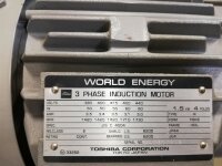 Toshiba 1,5 KW 4 Poles IK 3 Phase Induction Motor