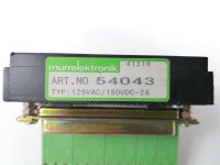 murr elektronik 125VAC/150VDC-2A Übergabebaustein 125VAC/150VDC2A 54043