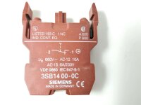 9x Siemens 3SB14 00-0C Block Taster