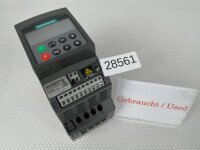 Siemens MICROMASTER 410 6SE6410-2BB11B-2AA0 Frequenzumrichter