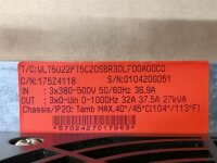 Danfoss VLT5022PT5C20SBR3DLF00A00C0 Frequenzumrichter 175Z4118 27 KVA