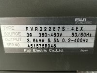 Fuji Electric FVR022E7S-4EX Frequenzumrichter 3,6 kVA