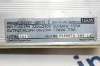 Omron Sysdrive 3G3SV-BB015-E Inverter 1,5 KW