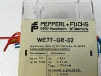 Pepperl + Fuchs WE77-GR-02 Sicherheitsrelais WE77GR02