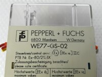 Pepperl + Fuchs WE77-GS-02 Sicherheitsrelais WE77GS02