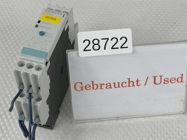 Siemens SIMIREL 3RN1011-1CB00 Motorschutz Schütz