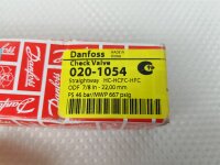 Danfoss 020-1054 Rückschlagventil Ventil Check Valve