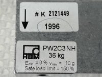 HBM PW2C3NH Plattformwägezelle